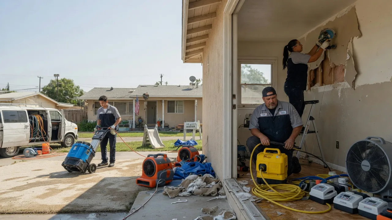 Water Damage Restoration in Maunie, IL near me